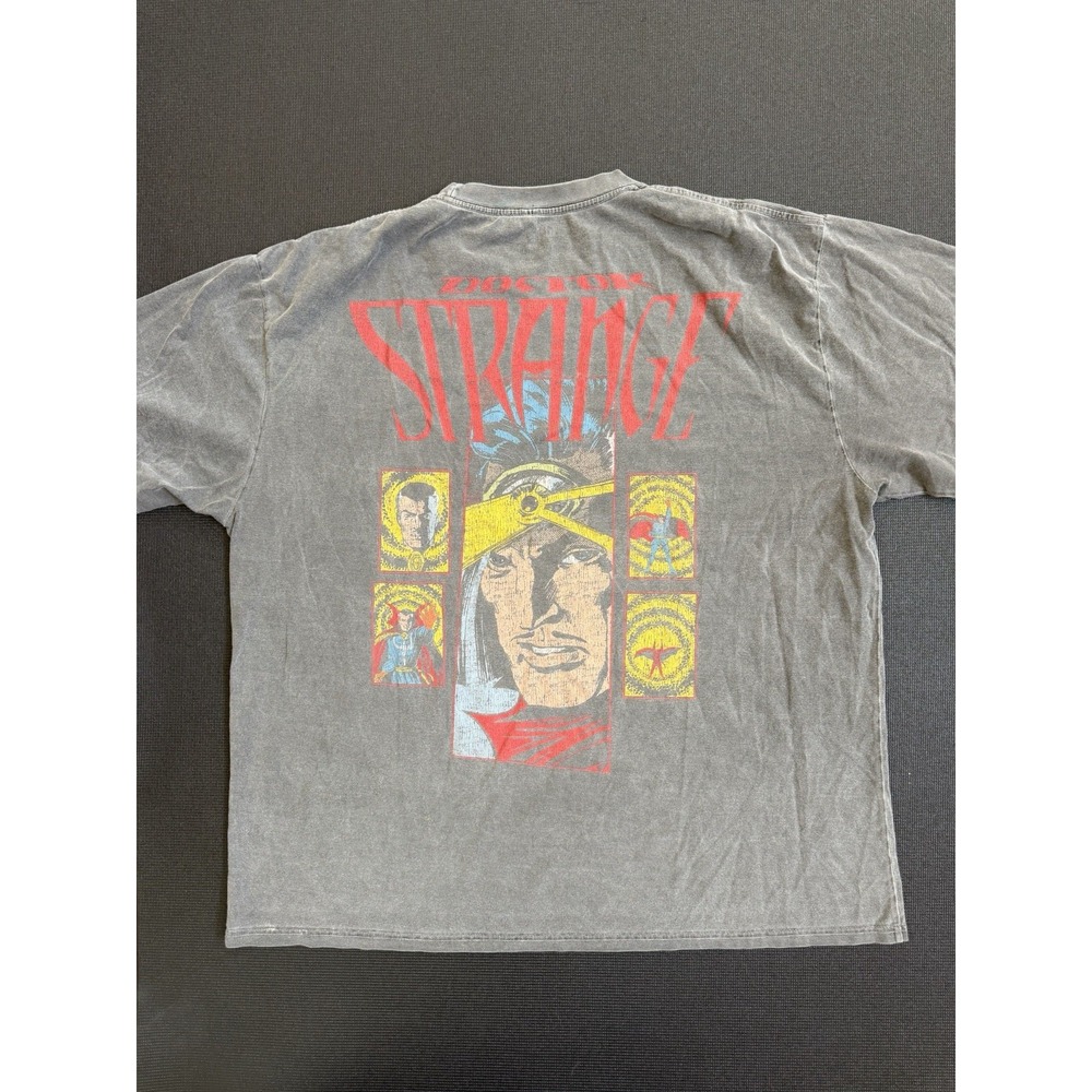 Goat Crew Marvel Doctor Strange Oversized T Shirt Grey Mens 2xl View 2